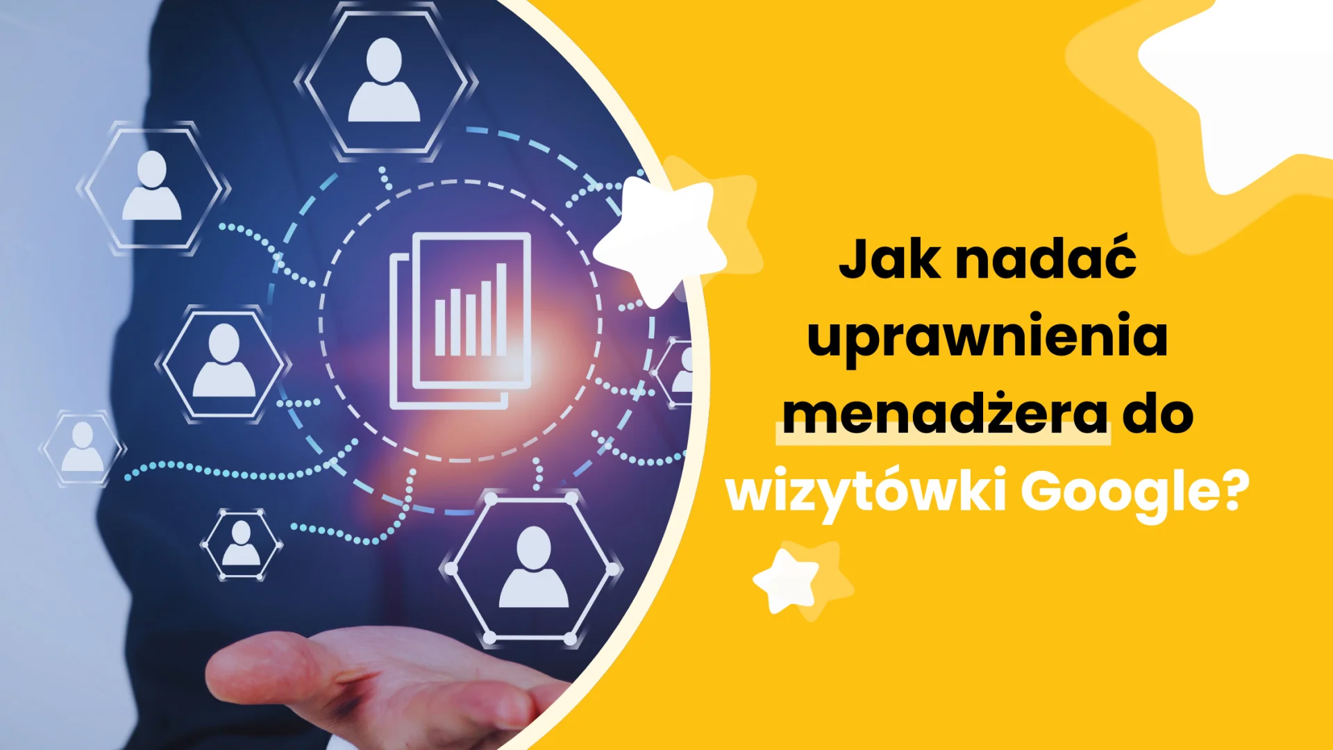 Jak nadać uprawnienia menadżera do wizytówki Google?